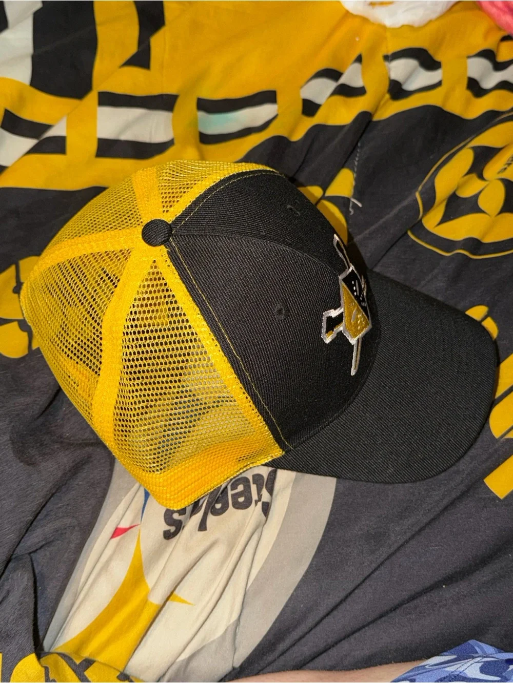Apc Echl Hockey Wheeling Nailers Hat Cap Brand New Adjustable SnapBack China MDE